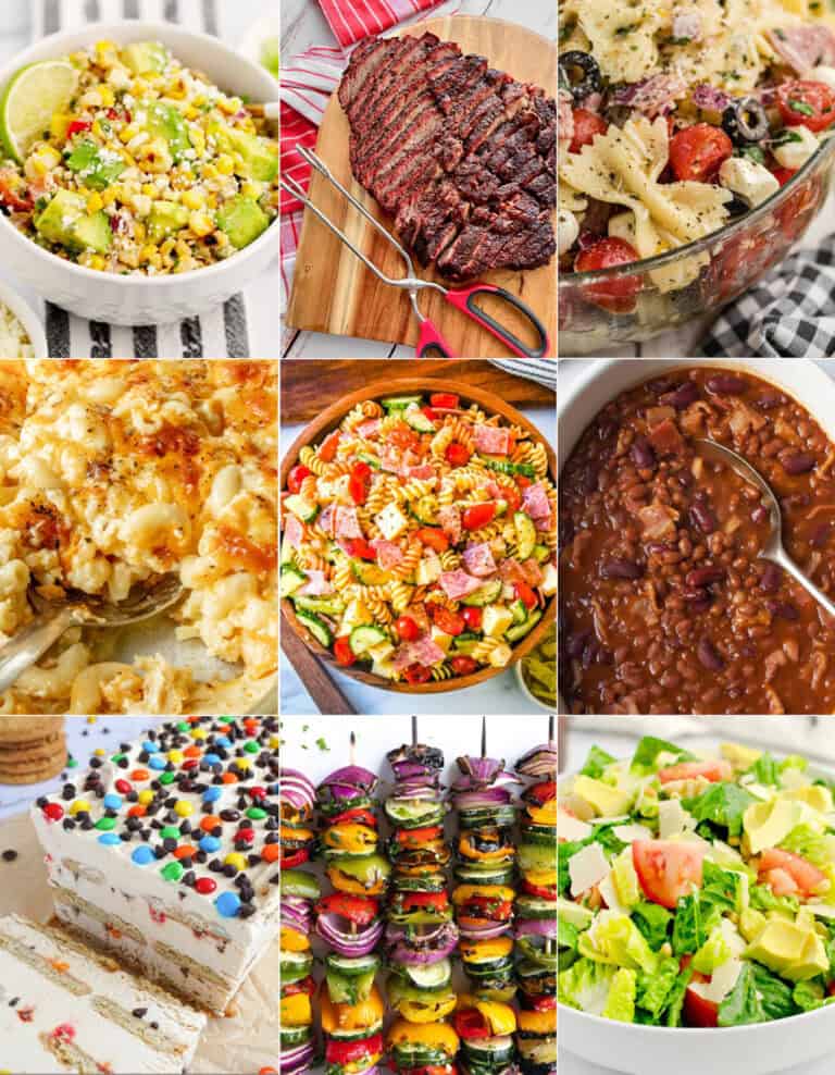 33 BBQ Sides Collage