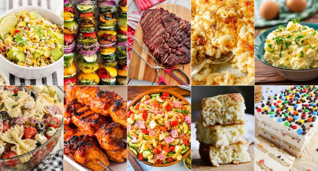 33 BBQ Sides Collage