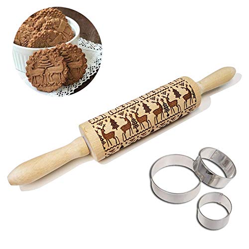 Image of Christmas Rolling Pin