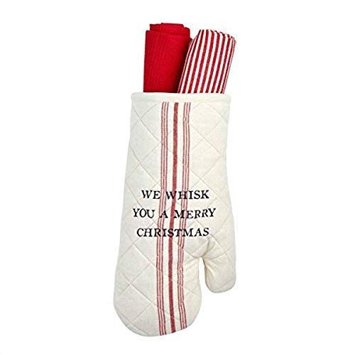 Image of Oven Mitt and Towel Set