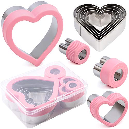 Image of Heart Cookie Cutter Set