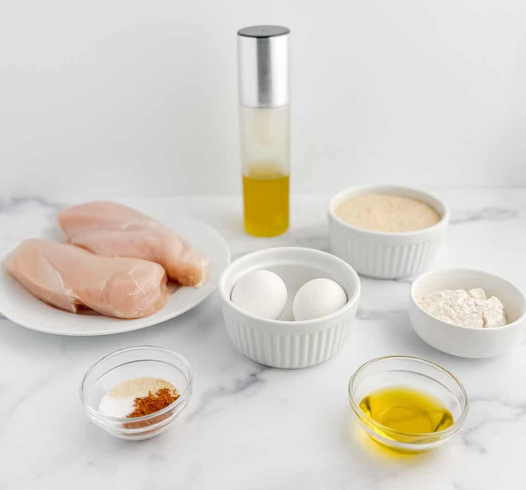Ingredients for Homemade Chicken Nuggets