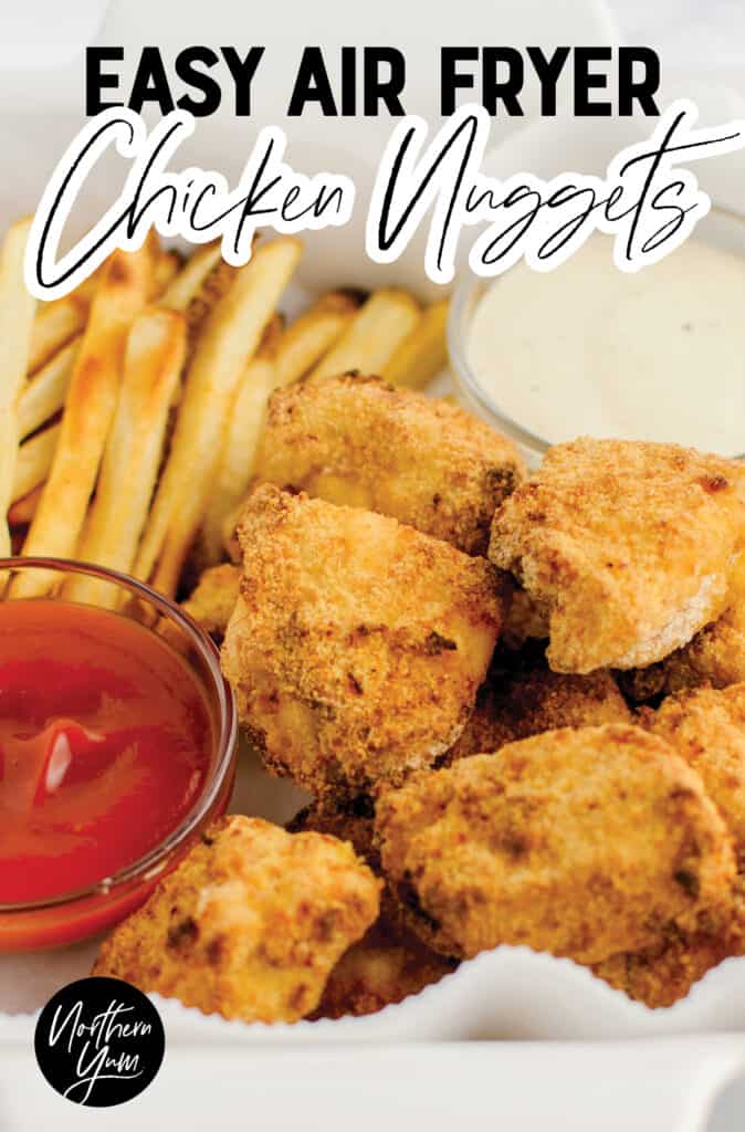 Air Fryer Chicken Nuggets Pin 1