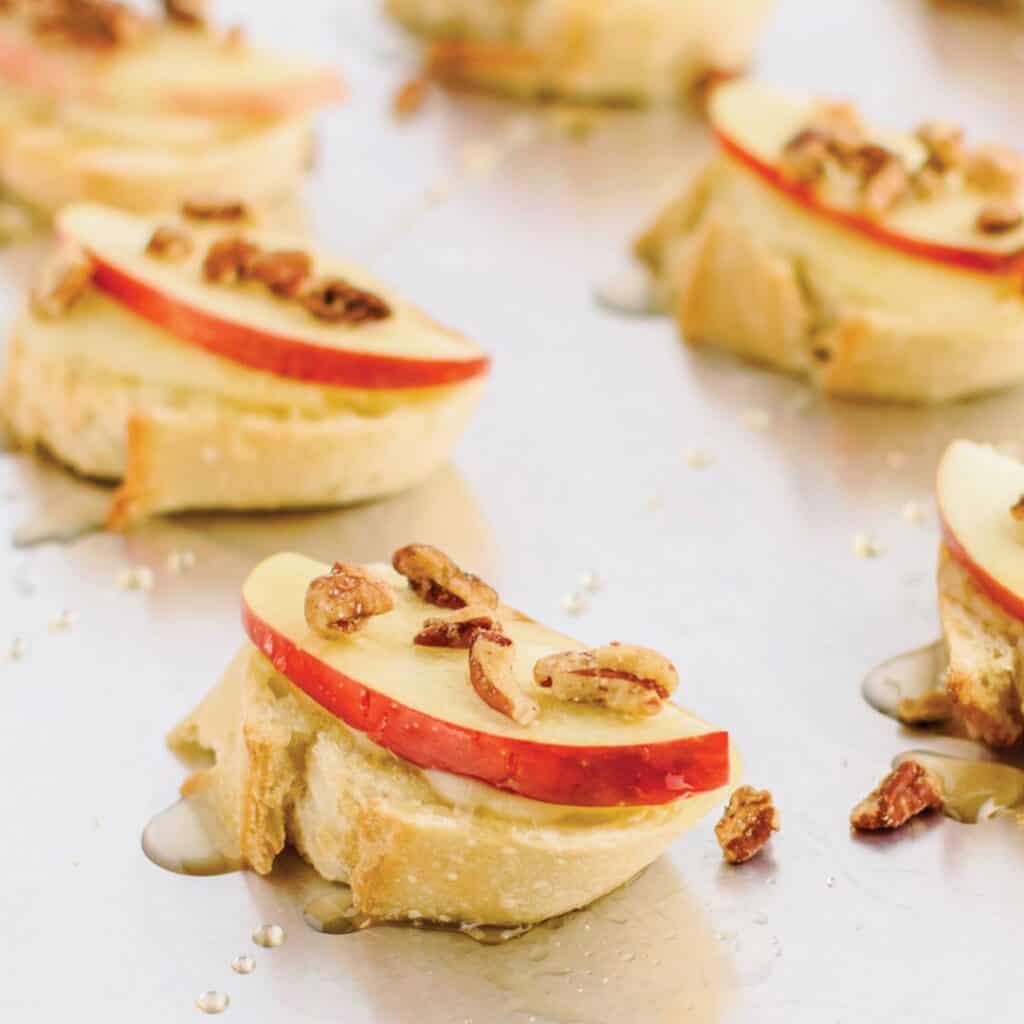 Apple Brie Crostini IG
