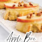 Apple Brie Crostini Pin 1