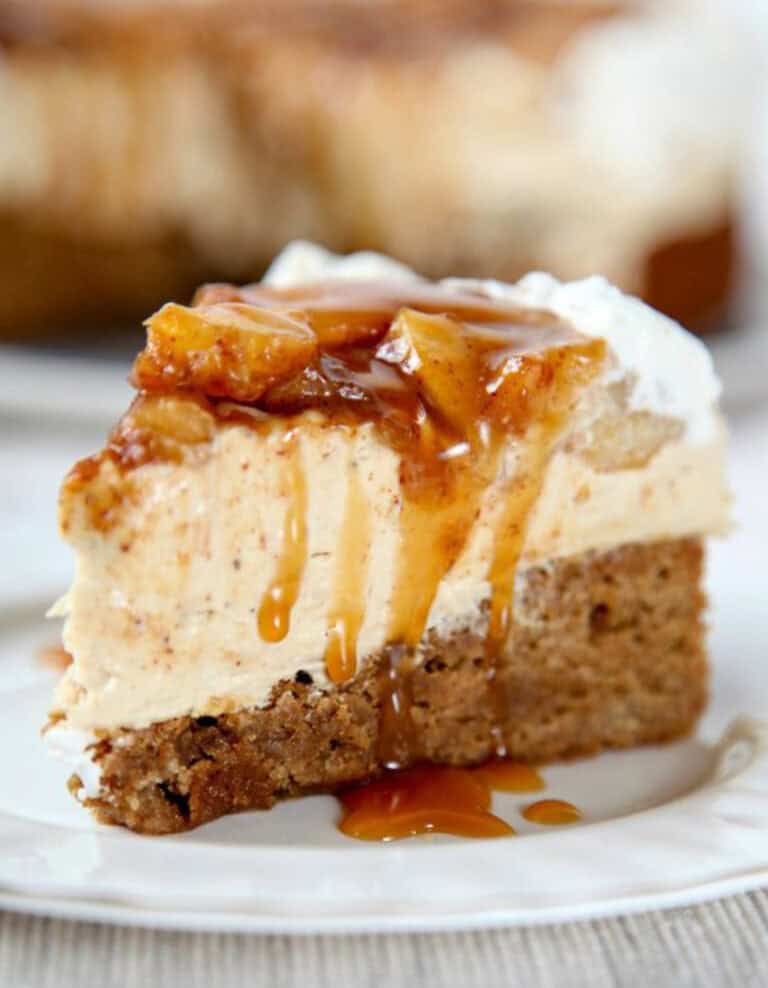 Caramel Apple Cheesecake
