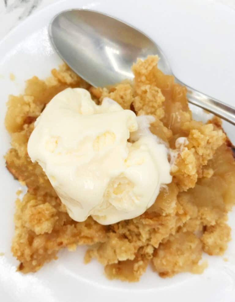 No Crust Apple Pie