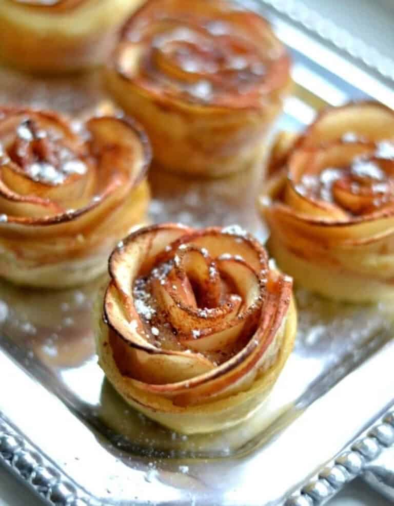 Apple Rose Puff Pastry