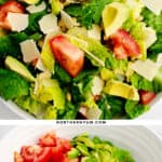 Avocado Tomato Romaine Salad Pin 2