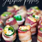 Bacon Wrapped Jalapeño Poppers Pin 1