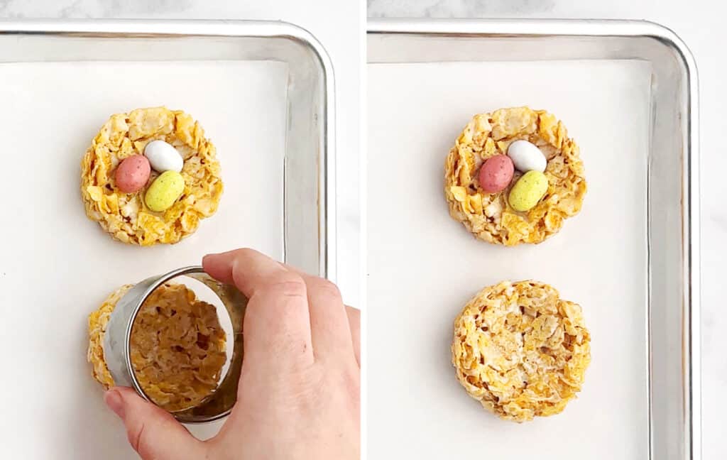 Removing Cookie Cutter from Nest Treats