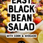 Black Bean Salad Pin 3