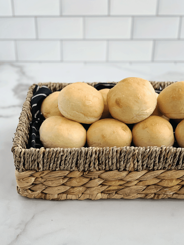 Bread-Machine-Buns-in-Basket