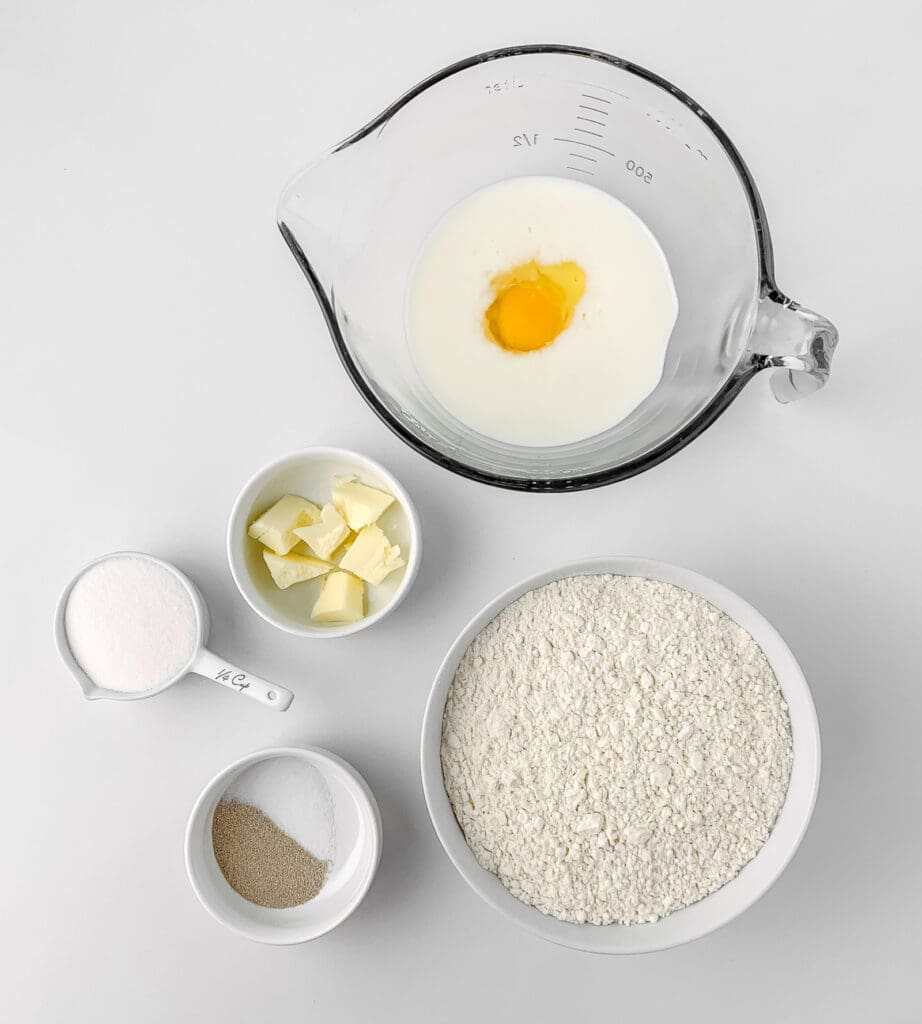Homemade Buns Ingredients