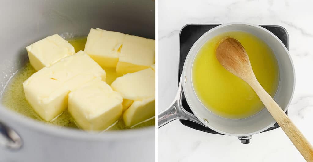 Melting Butter in Sauce Pan