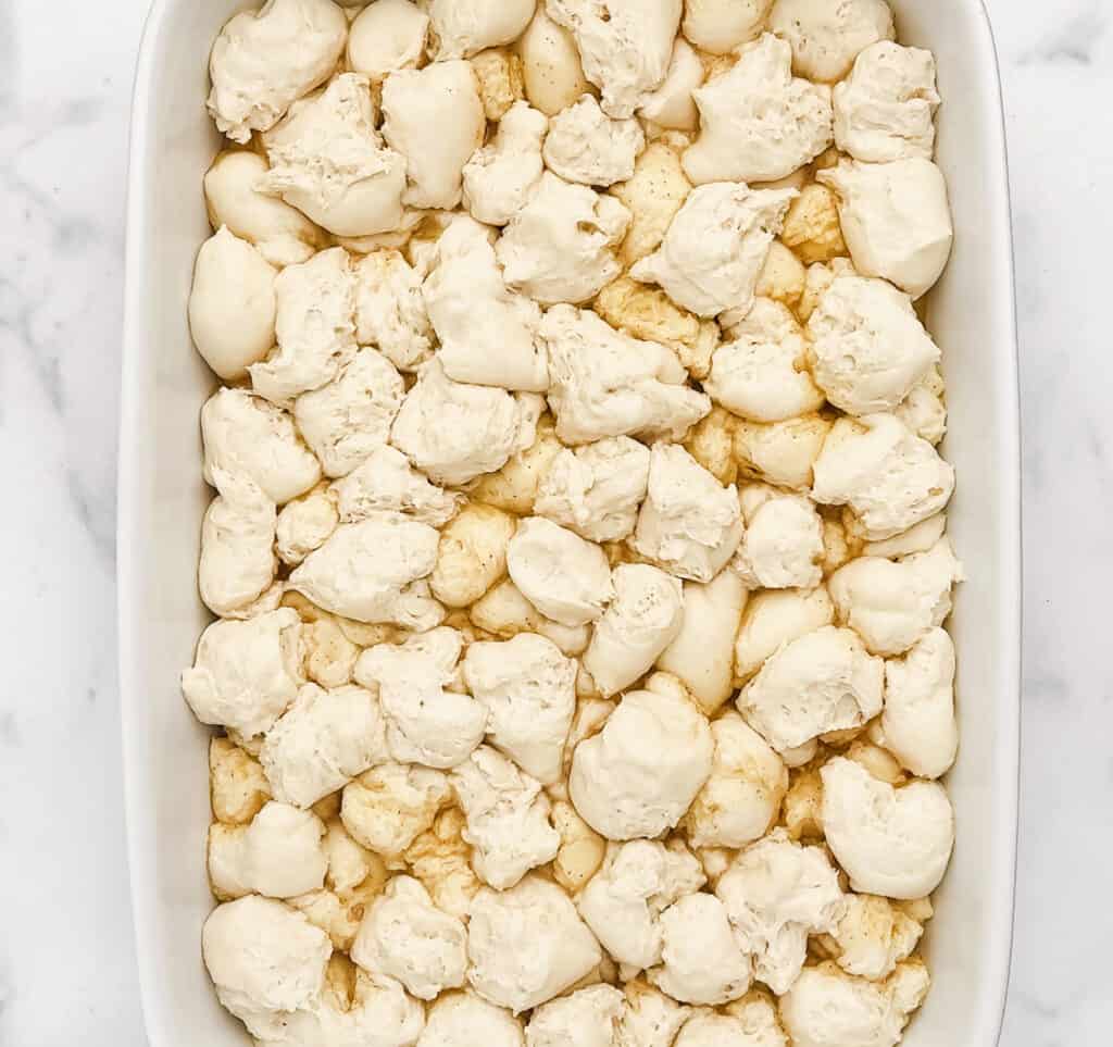 Allowing Pull Aparts to Rise in Pan