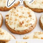 Carrot Cake Cookies Pin 1