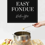 Cheddar cheese fondue pin