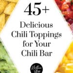Chili Toppings for Chili Bar Pin 1