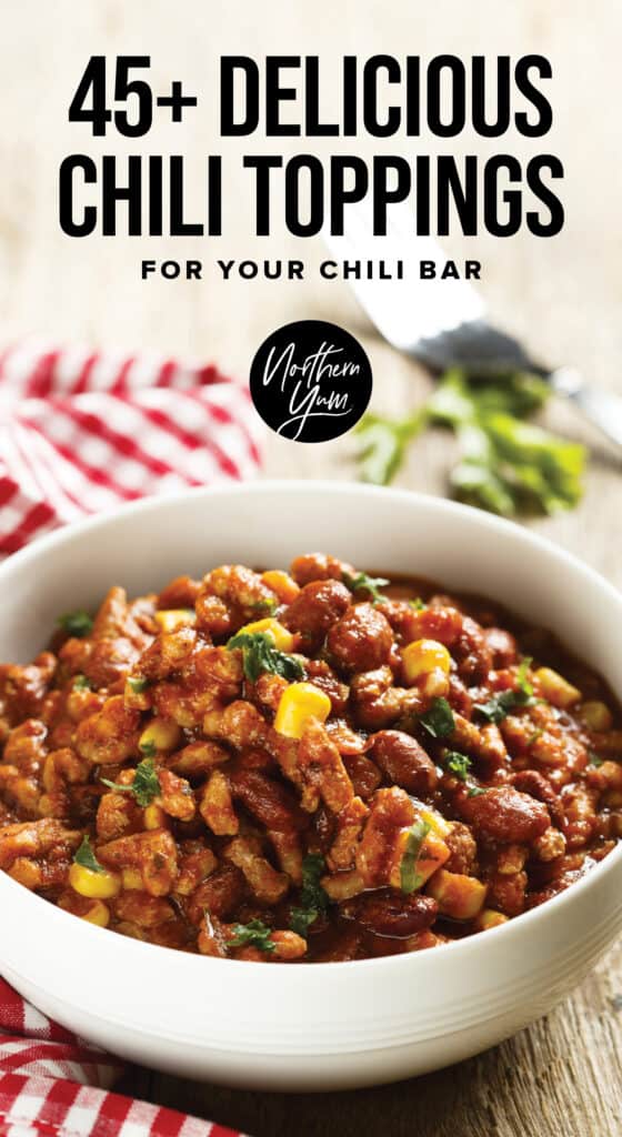 Chili Toppings for Chili Bar Pin 2