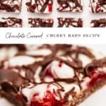 Chocolate Covered Cherry Bars Pin 4