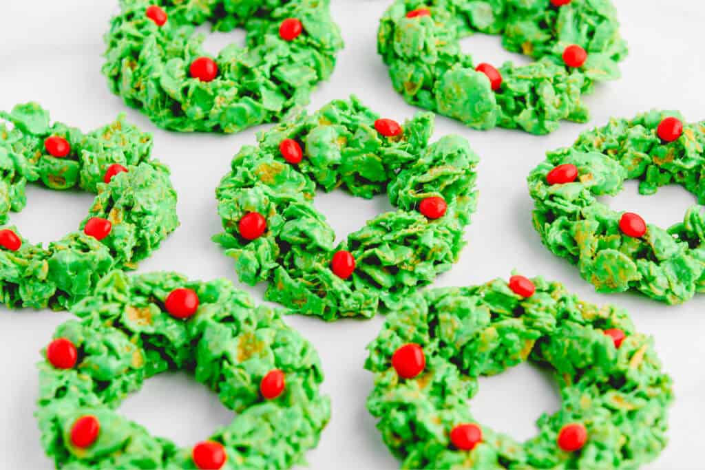 Christmas Cornflake Wreaths