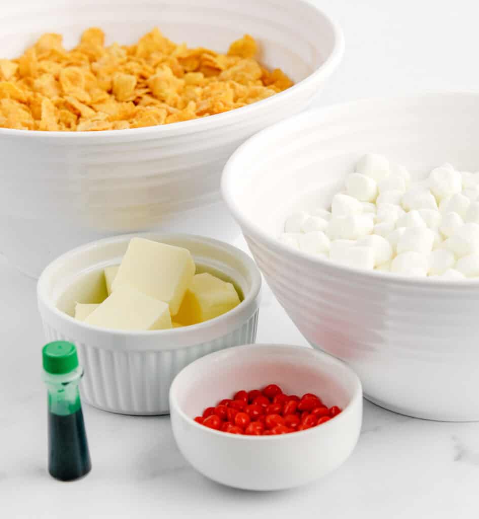 Cornflake Wreaths Ingredients