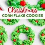Christmas Cornflake Wreaths Pin 3