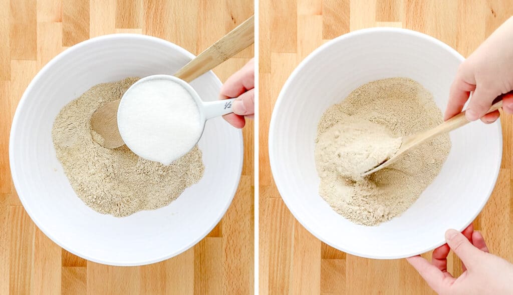 Adding Sugar to Dry Ingredients