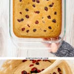 Cranberry Cinnamon Cornbread Pin 2