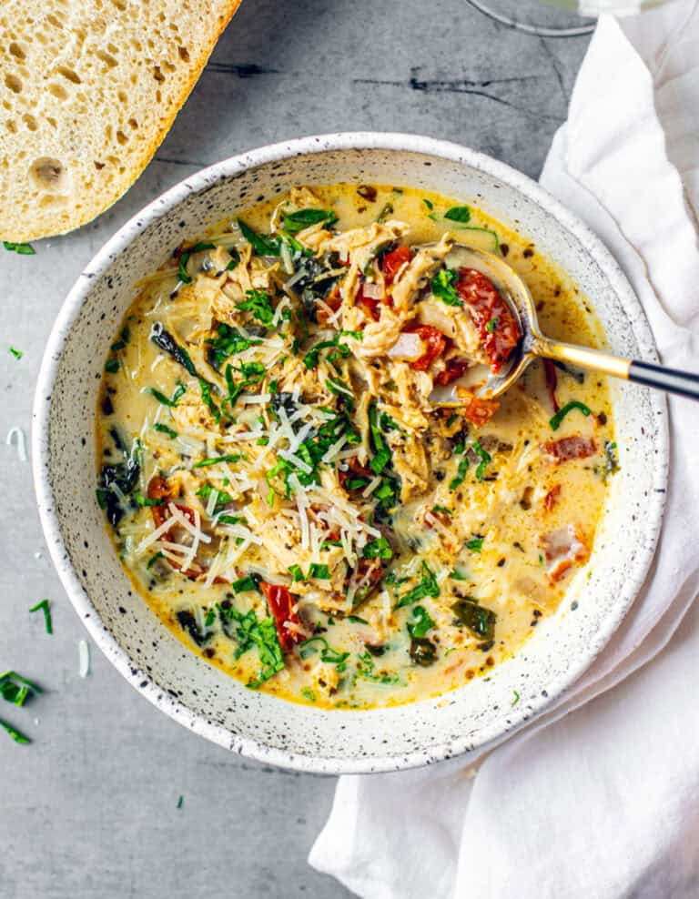 Chicken Florentine Soup