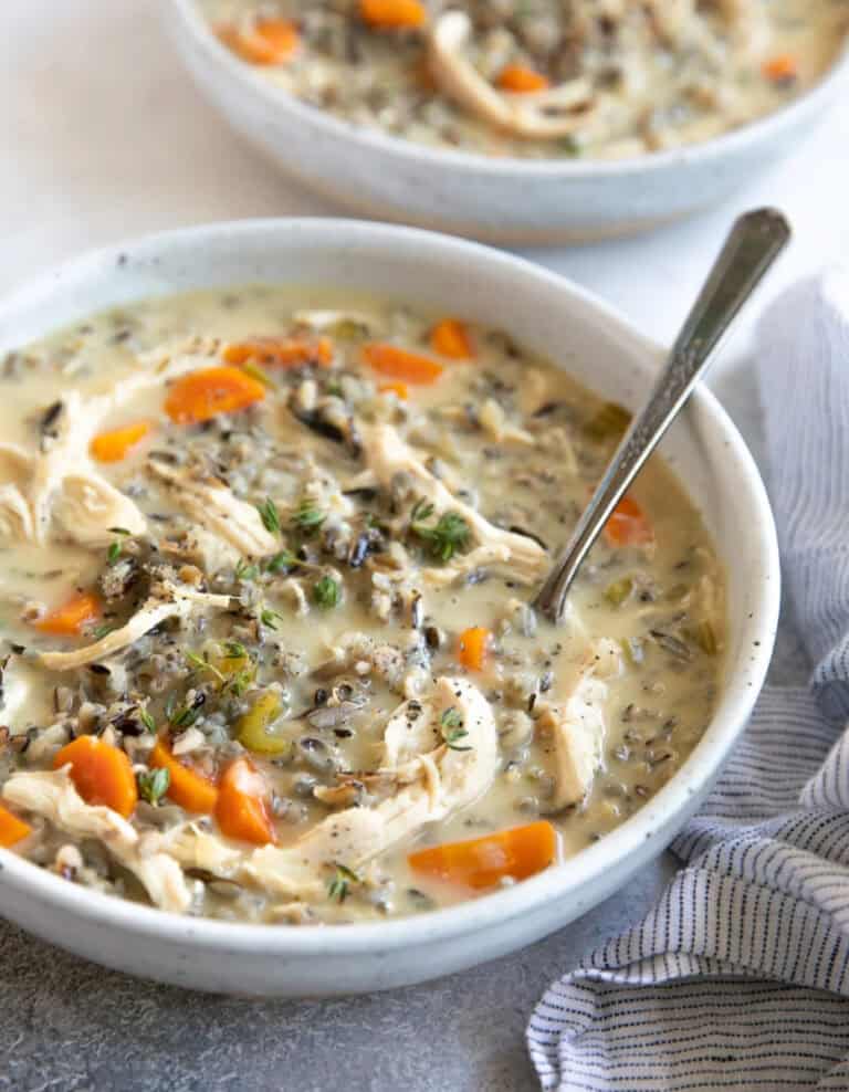 Creamy Chicken and Wild Rice Soup