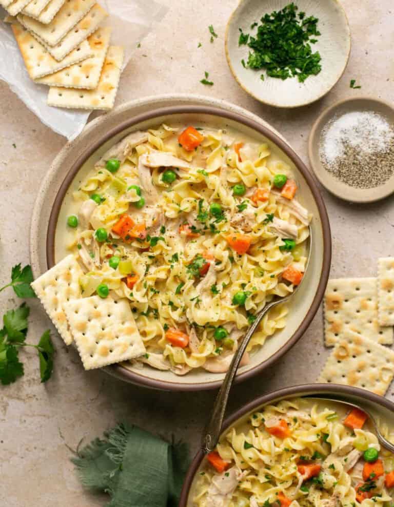 Creamy Chicken Noodle Soup
