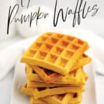 Easy Pumpkin Waffle Pin 3