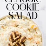 Striped Cookie Salad Pin 5