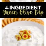 Green Olive Dip Pin 1