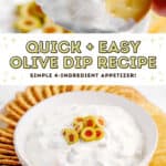 Green Olive Dip Pin 3