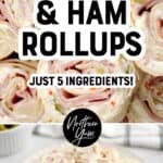 Green Olive, Ham & Cream Cheese Rollups Pin 2