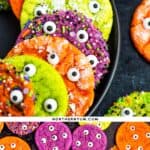 Halloween Cookies with Googly Eyes Pin 6