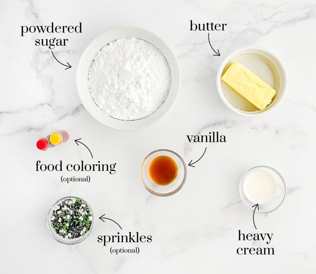 Frosting Layer Ingredients