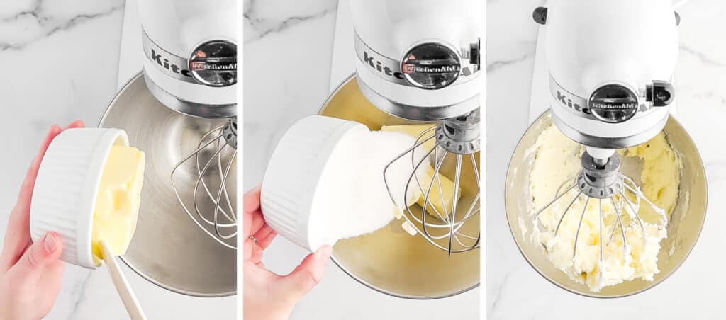 Cream Butter and Sugar in Stand Mixer