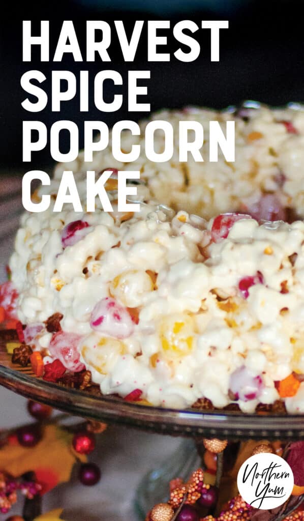 Harvest Spice Popcorn Cake Pin 1