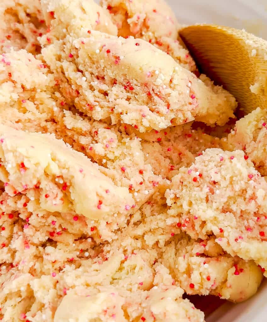 Sugar Cookie Dough with Sprinkles