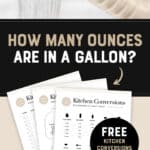 How Many Ounces in a Gallon Pin 1