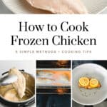 How to Cook Frozen Chicken Pin 3