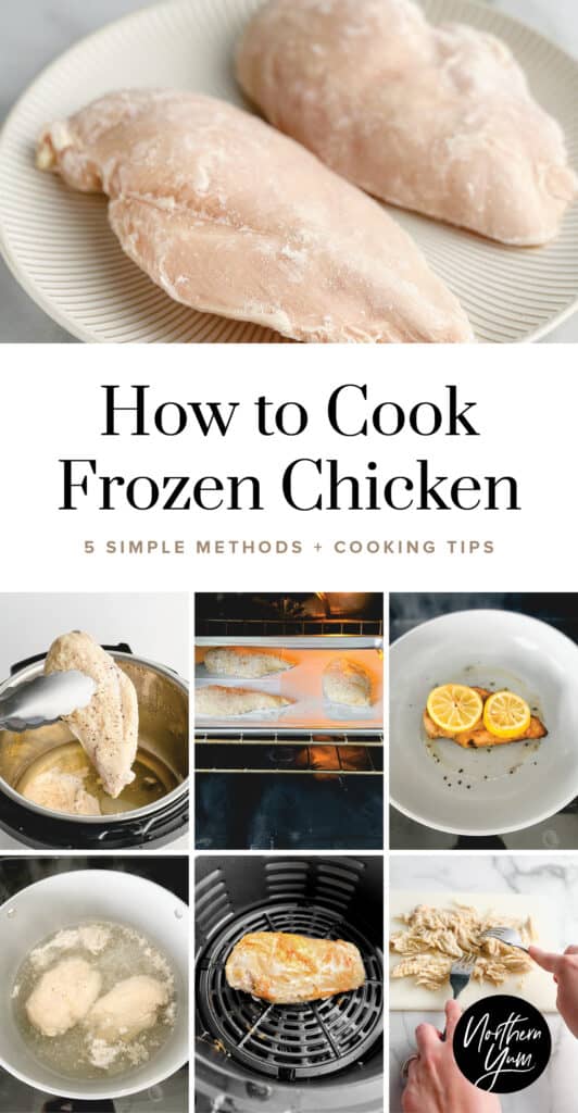 How to Cook Frozen Chicken Pin 3