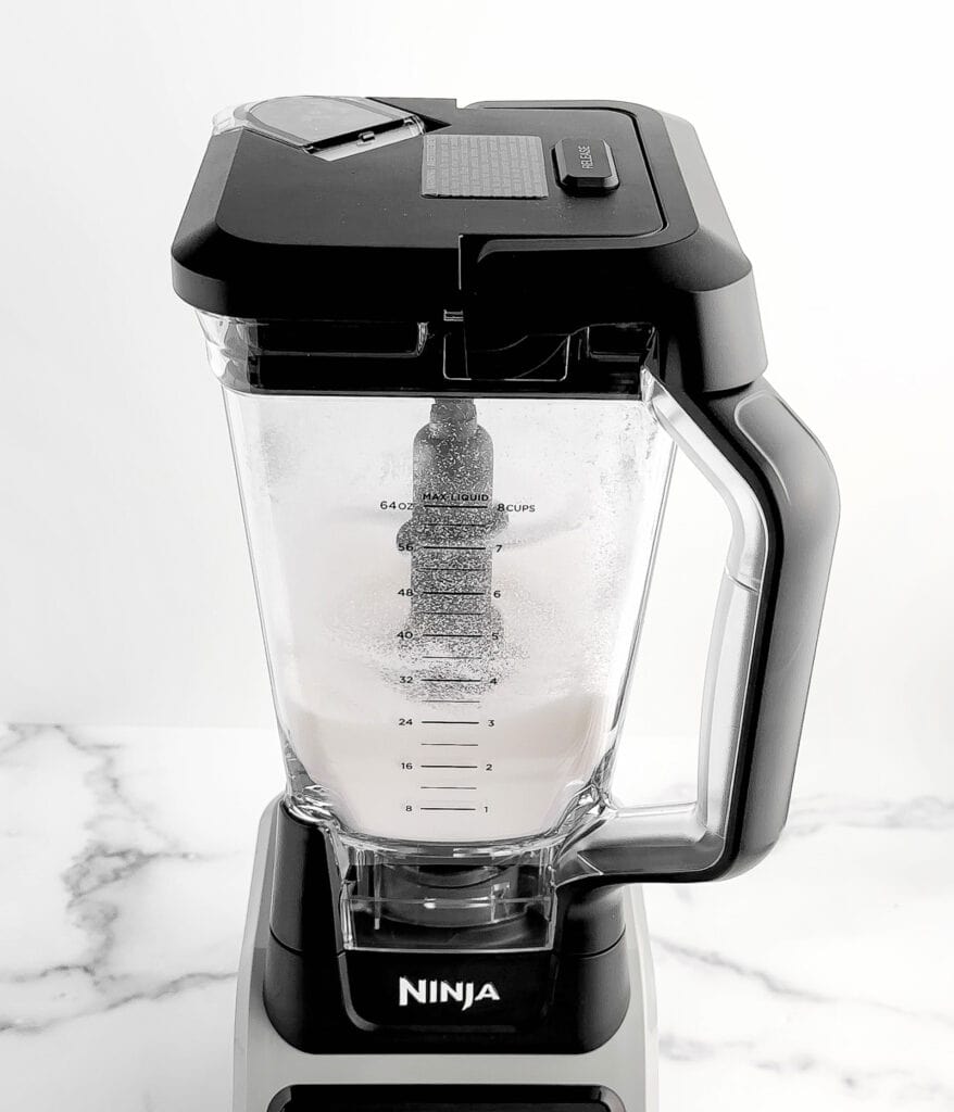 Blending Sugar in Ninja Blender