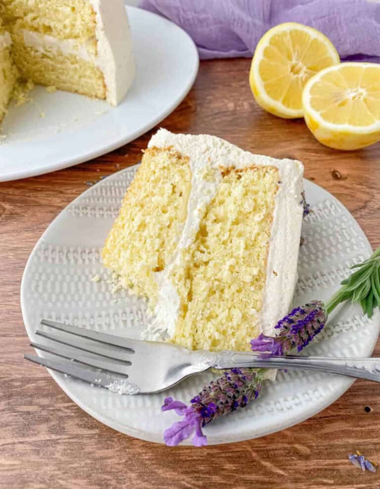 Lavender Lemon Cake by Live to Sweet