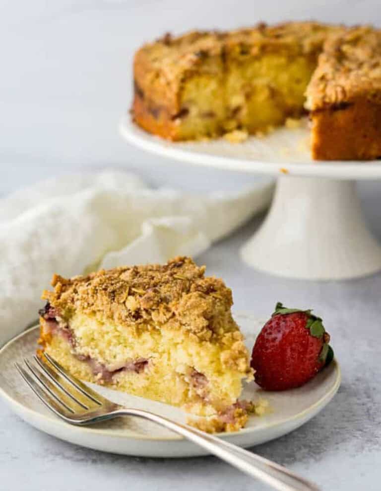 Lemon Crumb Cake by Garlic and Zest