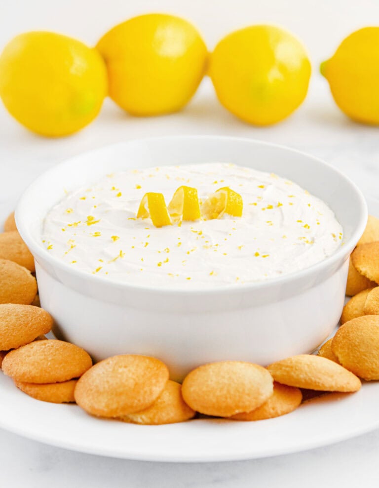 Lemon Cheesecake Dessert Dip by Northern Yum